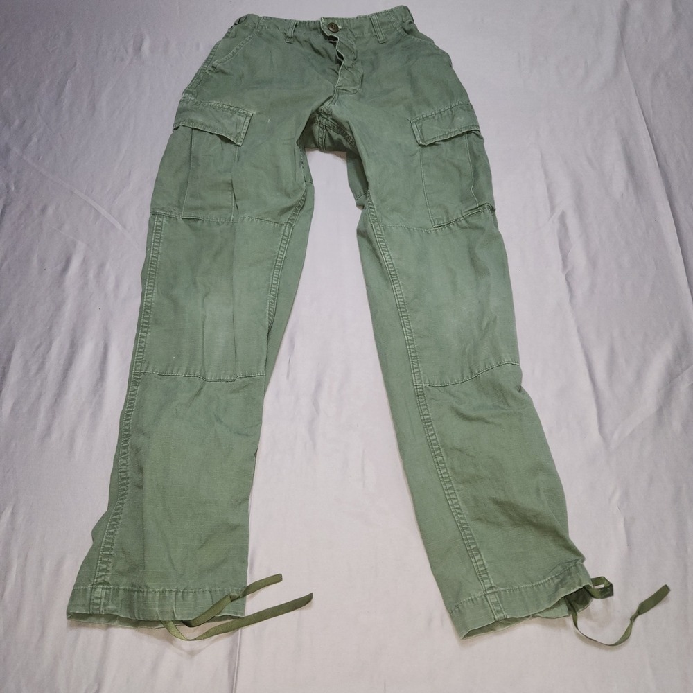 Military Ripstop Cargo Pants Olive Green XS Regular NATO 8415-01-184-1342 Combat